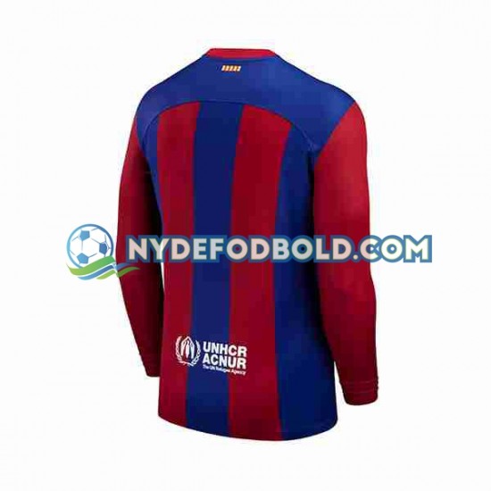 Hjemmebane Trøje FC Barcelona 2023-2024 L/Æ Mænd