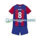Hjemmebane Trøje FC Barcelona Pedri 8 2023-2024 K/Æ Børn(+Shorts)
