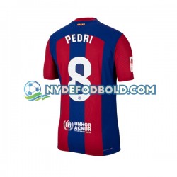 Hjemmebane Trøje FC Barcelona Pedri 8 2023-2024 K/Æ Mænd