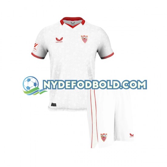 Hjemmebane Trøje Sevilla FC 2023-2024 K/Æ Børn(+Shorts)