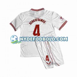 Hjemmebane Trøje Sevilla FC Sergio Ramos 4 2023-2024 K/Æ Børn(+Shorts)