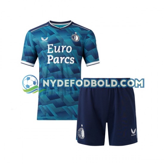 Udebane Trøje Feyenoord Rotterdam 2023-2024 K/Æ Børn(+Shorts)