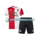 Hjemmebane Trøje Feyenoord Rotterdam 2023-2024 K/Æ Børn(+Shorts)