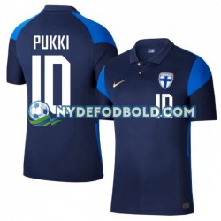 Udebane Trøje Finland Teemu Pukki 10 Euro 2020 K/Æ Mænd