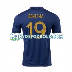 Hjemmebane Trøje Frankrig Benzema 19 World Cup 2022 K/Æ Mænd