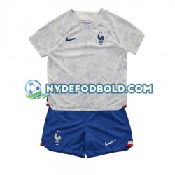 Udebane Trøje Frankrig World Cup 2022 K/Æ Børn(+Shorts)