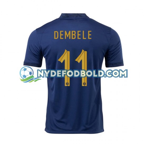 Hjemmebane Trøje Frankrig Dembele 11 World Cup 2022 K/Æ Mænd