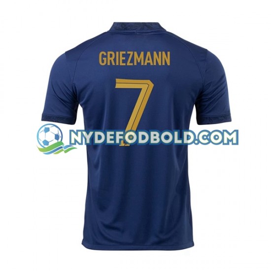 Hjemmebane Trøje Frankrig Griezmann 7 World Cup 2022 K/Æ Mænd