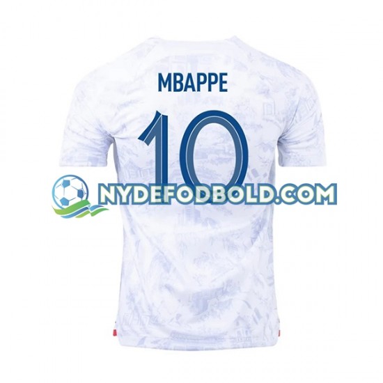 Udebane Trøje Frankrig Mbappe 10 World Cup 2022 K/Æ Mænd