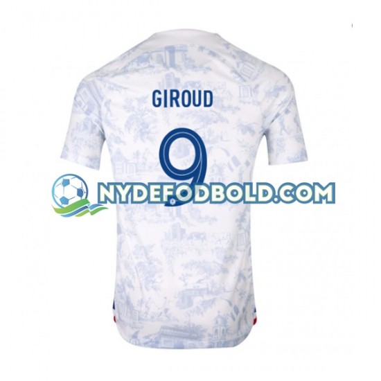 Udebane Trøje Frankrig Olivier Giroud 9 World Cup 2022 K/Æ Mænd