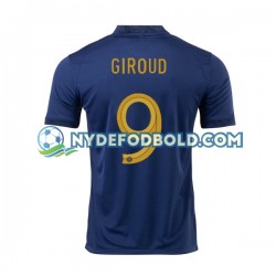 Hjemmebane Trøje Frankrig Olivier Giroud 9 World Cup 2022 K/Æ Mænd