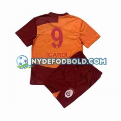 Hjemmebane Trøje Galatasaray Icardi 9 2023-2024 K/Æ Børn(+Shorts)