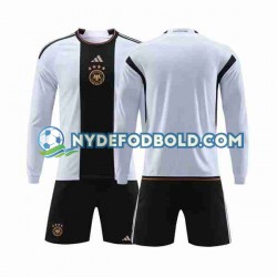 Hjemmebane Trøje Tyskland World Cup 2022 L/Æ Børn(+Shorts)