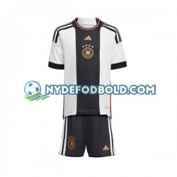 Hjemmebane Trøje Tyskland World Cup 2022 K/Æ Børn(+Shorts)