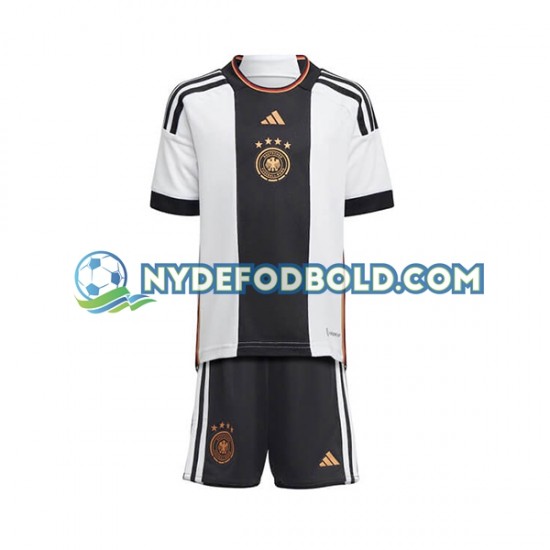Hjemmebane Trøje Tyskland World Cup 2022 K/Æ Børn(+Shorts)