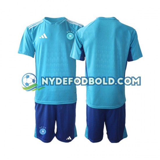 Hjemmebane Trøje Tyskland Målmand World Cup 2022 K/Æ Børn(+Shorts)