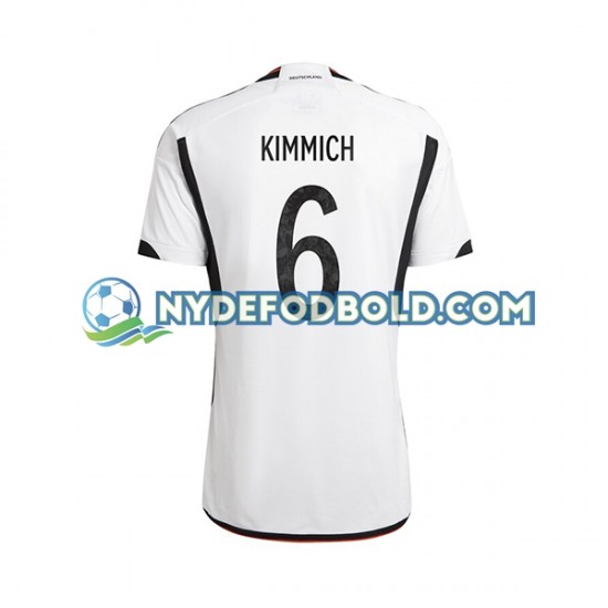 Hjemmebane Trøje Tyskland Joshua Kimmich 6 World Cup 2022 K/Æ Mænd