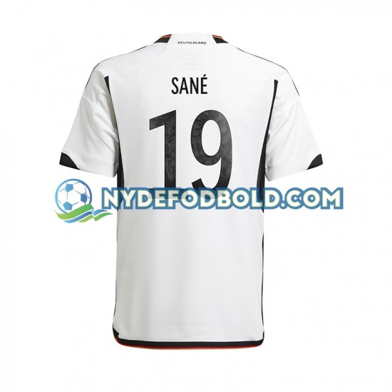 Hjemmebane Trøje Tyskland Sane 19 World Cup 2022 K/Æ Mænd