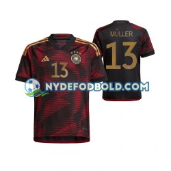 Udebane Trøje Tyskland Thomas Muller 13 World Cup 2022 K/Æ Mænd