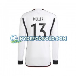Hjemmebane Trøje Tyskland Thomas Muller 13 World Cup 2022 L/Æ Mænd