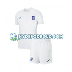 Udebane Trøje Grækenland 2022-2023 K/Æ Børn(+Shorts)