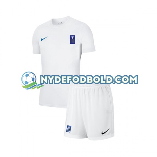 Udebane Trøje Grækenland 2022-2023 K/Æ Børn(+Shorts)