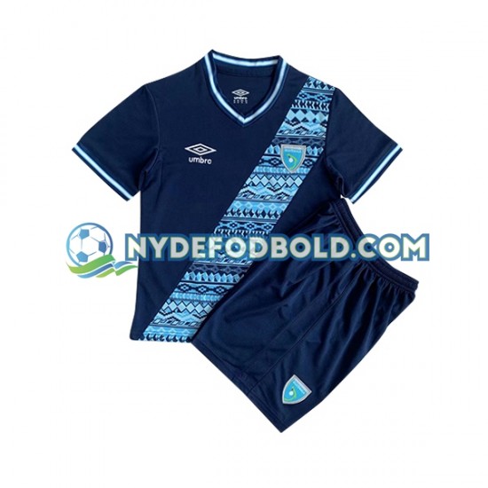 Udebane Trøje Guatemala 2023 K/Æ Børn(+Shorts)
