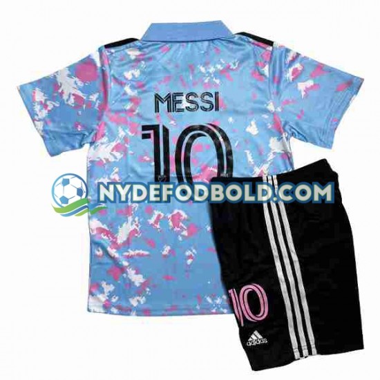 3. Valg Trøje Inte Miami Lionel Messi 10 2023-2024 K/Æ Børn(+Shorts)