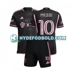 Udebane Trøje Inter Miami Lionel Messi 10 2023 K/Æ Børn(+Shorts)