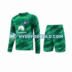 Udebane Trøje Inter Milan Målmand 2023-2024 L/Æ Børn(+Shorts)