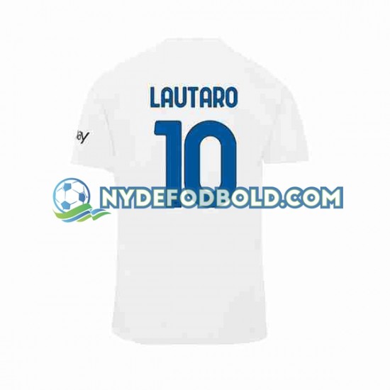 Udebane Trøje Inter Milan Lautaro Martinez 10 2023-2024 K/Æ Mænd