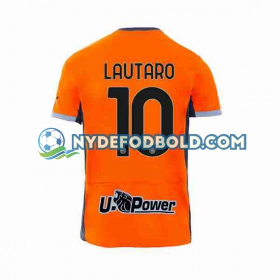 3. Valg Trøje Inter Milan Lautaro Martinez 10 2023-2024 K/Æ Mænd