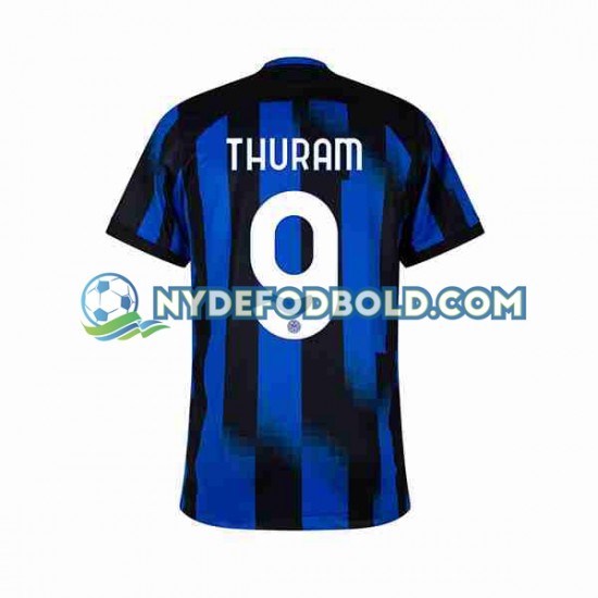 Hjemmebane Trøje Inter Milan Marcus Thuram 9 2023-2024 K/Æ Mænd