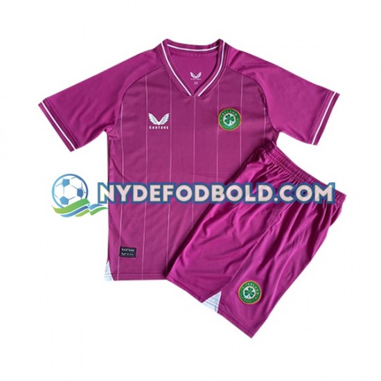 Hjemmebane Trøje Irland Målmand 2023 K/Æ Børn(+Shorts)