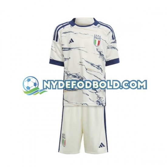 Udebane Trøje Italien 2023 K/Æ Børn(+Shorts)