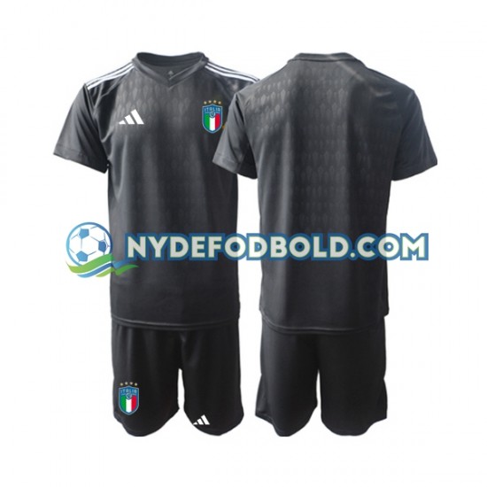 Udebane Trøje Italien Målmand 2023 K/Æ Børn(+Shorts)