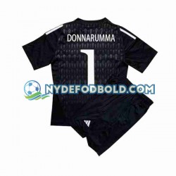 Udebane Trøje Italien Målmand Donnarumma 1 2023 K/Æ Børn(+Shorts)