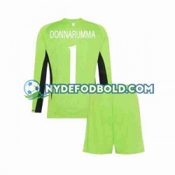 Hjemmebane Trøje Italien Målmand Donnarumma 1 2023 L/Æ Børn(+Shorts)