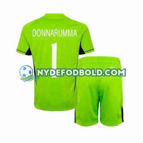 Hjemmebane Trøje Italien Målmand Donnarumma 1 2023 K/Æ Børn(+Shorts)