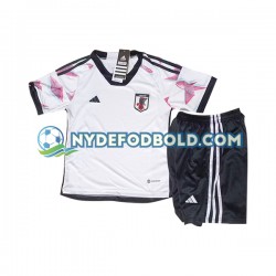Udebane Trøje Japan World Cup 2022 K/Æ Børn(+Shorts)