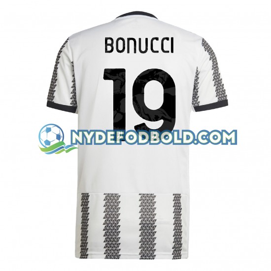 Hjemmebane Trøje Juventus Bonucci 19 2022-2023 K/Æ Mænd