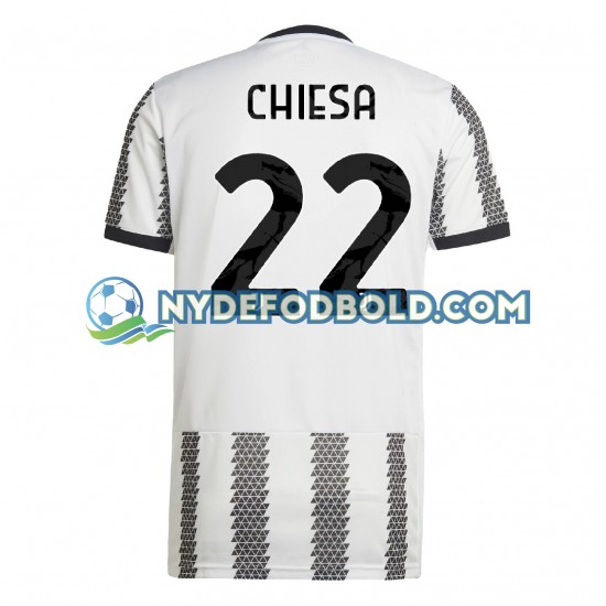 Hjemmebane Trøje Juventus Chiesa 22 2022-2023 K/Æ Mænd