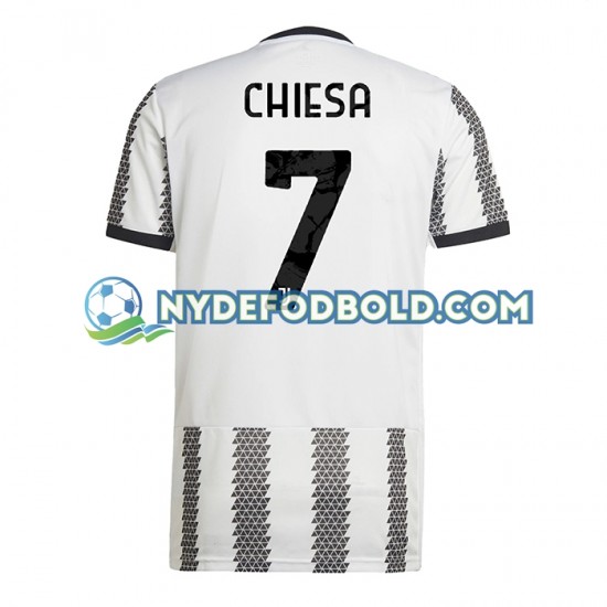 Hjemmebane Trøje Juventus Chiesa 7 2022-2023 K/Æ Mænd