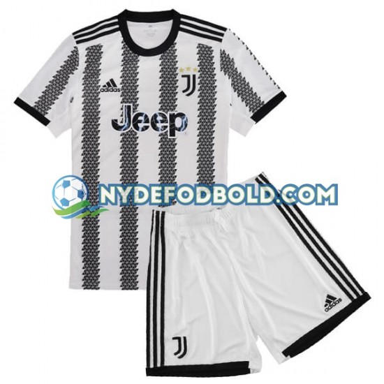 Hjemmebane Trøje Juventus 2022-2023 K/Æ Børn(+Shorts)