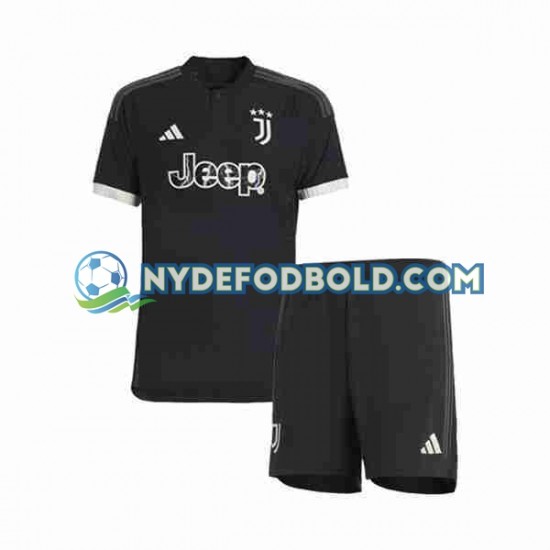 3. Valg Trøje Juventus 2023-2024 K/Æ Børn(+Shorts)
