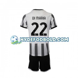 Hjemmebane Trøje Juventus Di Maria 22 2022-2023 K/Æ Børn(+Shorts)