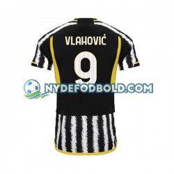 Hjemmebane Trøje USA Juventus Dn Vlahovic 9 2023-2024 K/Æ Mænd