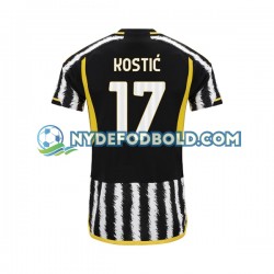 Hjemmebane Trøje Juventus Filip Kostic 17 2023-2024 K/Æ Mænd