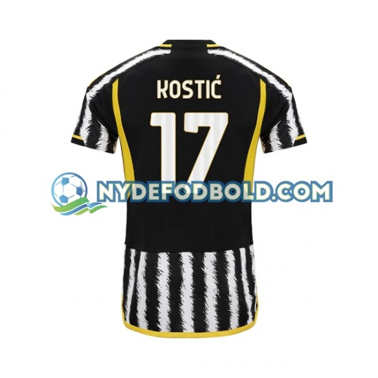 Hjemmebane Trøje Juventus Filip Kostic 17 2023-2024 K/Æ Mænd
