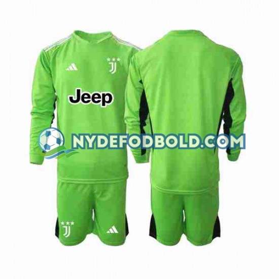 3. Valg Trøje Juventus Målmand 2023-2024 L/Æ Børn(+Shorts)